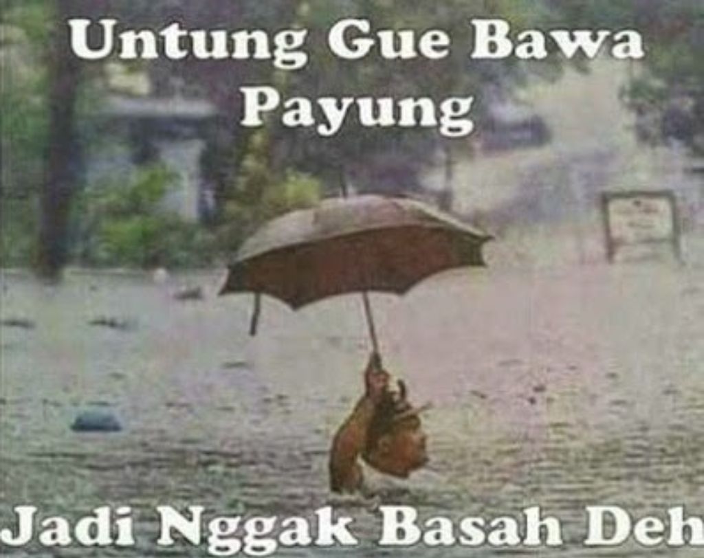 Deretan Meme Jakarta Banjir Yang Bikin Nyengir Foto 9