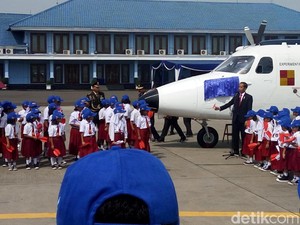 Cerita KSAU Baca Kode Jokowi Lalu Gendong Anak yang Muntah