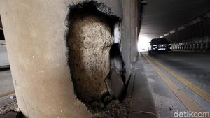 Before-After Underpass Pondok Indah yang Sempat Bolong