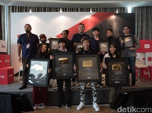 YouTuber Lokal Peraih Golden Button Kini Tak Cuma Raditya Dika