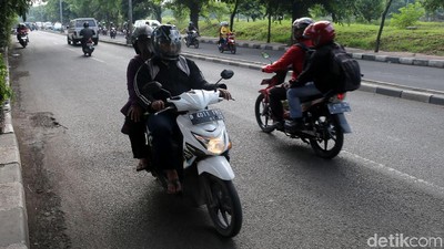 Sungguh Terlalu! Aksi Nekat Pemotor Lawan Arus