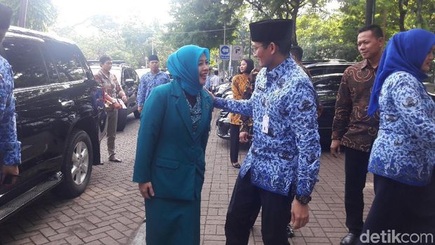 Sandiaga dan Nur Asia