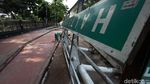 Pedestrian di Depan Masjid Istiqlal Diperlebar