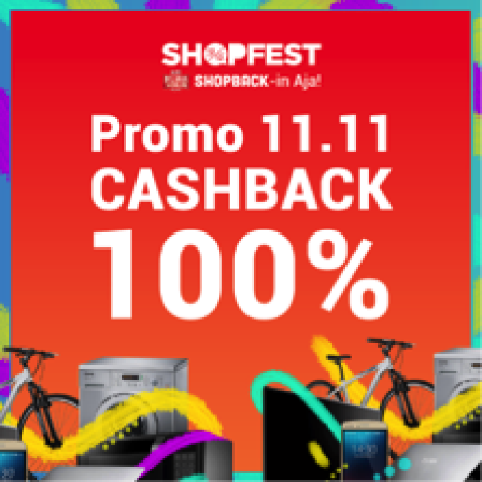 Promo 11.11, Cashback100% dan Gratis Asisten Belanja Jaman Now