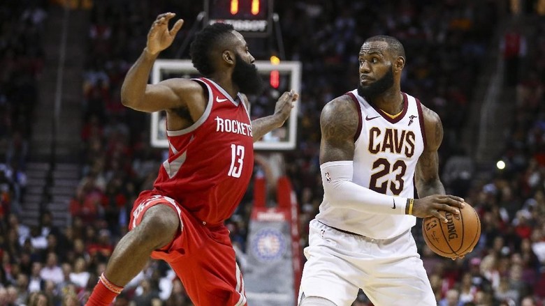 Kilau Harden untuk Rockets Ketika Ungguli Cavs-nya LeBron Kilau Harden untuk Rockets Ketika Ungguli Cavs-nya LeBron