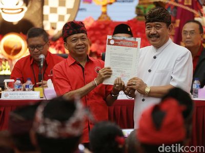 PDIP Usung I Wayan Koster-Cok Ace untuk Pilgub Bali