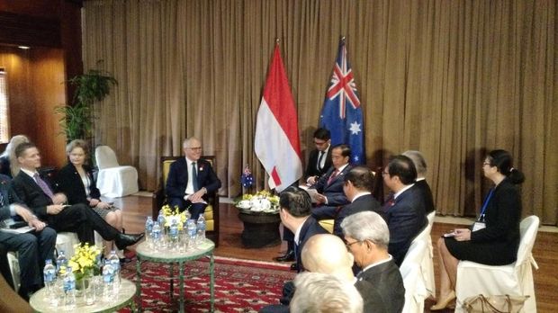Jokowi Adakan Pertemuan Bilateral dengan PM Australia di APEC