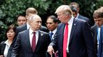 Momen Kebersamaan Trump dan Putin yang Kini Kaku