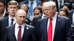 Momen Kebersamaan Trump dan Putin yang Kini Kaku