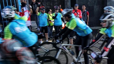 6.000 Pesepeda Ramaikan Tour de Borobudur