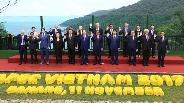 Di Forum APEC, Jokowi Bicara Soal Proteksionisme Dagang.