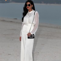 Putri Ameerah Al-Taweel membuktikan dirinya bukan wanita biasa. Berkat segala kerja kerasnya, dia pernah mendapat Humanitarian Award pada 2011. Dia pun berada di urutan keempat dalam daftar 100 Most Powerful Arab Women yang dirilis pada 2012. Dan dia pernah memenangkan Woman Personality of the Year Award dari Middle East Excellence Award Institute. Foto: Dok. Getty Images, Facebook