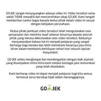 Pernyataan sikap Go-Jek terkait video 2 staf 'nobar' demo driver