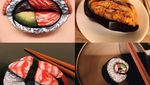 Keren! Makeup Artist Ini Rias Wajahnya hingga Mirip Burger dan Pizza