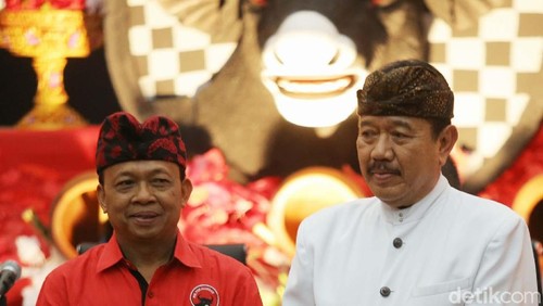 PDI Perjuangan resmi mengusung I Wayan Koster dan Tjokorda Oka Artha Ardana Sukawati (Cok Ace) untuk bertarung dalam Pilgub Bali 2018.