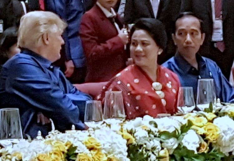 Anggun, Potret Iriana Mengenakan Kebaya Saat Mendampingi 