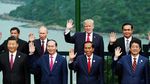 Keren, Jokowi Bersanding dengan Trump Hingga Putin