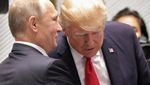 Momen Kebersamaan Trump dan Putin yang Kini Kaku