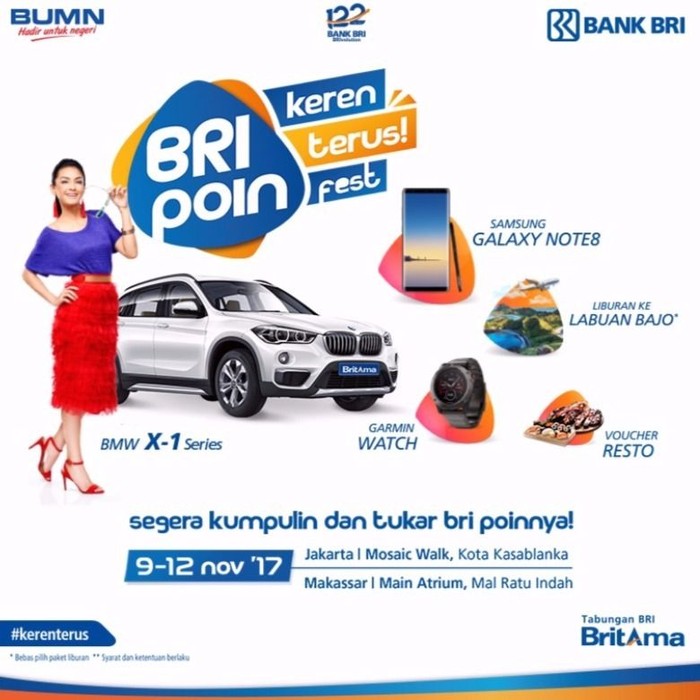 Nikmati Es Teler 77 Gratis dengan Tukar 1 Poin BRI