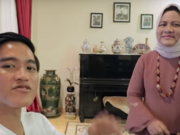 Iriana nimbrung di Vlog Kaesang