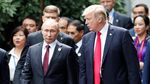 Momen Kebersamaan Trump dan Putin yang Kini Kaku