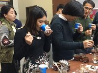 Ketika Q-grader Merayu Buyer Kopi di Cafe Show 2017 Seol