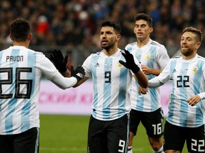 Aguero Tak Akan 100 Persen Fit di Piala Dunia 2018