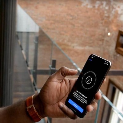 Face ID di iPhone X. Foto: internet Face ID di iPhone X. Foto: internet