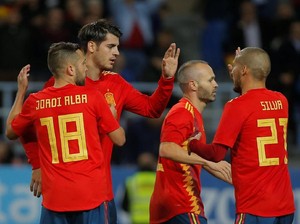 Spanyol Umumkan Skuat Piala Dunia 2018, Tak Ada Morata