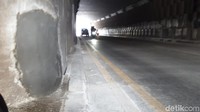  Kini, tiang beton itu telah ditambal dan tak terlihat lagi kerusakan seperti sebelumnya. (Foto: Ahmad Bil Wahid/detikcom)