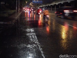 Genangan di Sebagian Wilayah Jakarta Sudah Surut