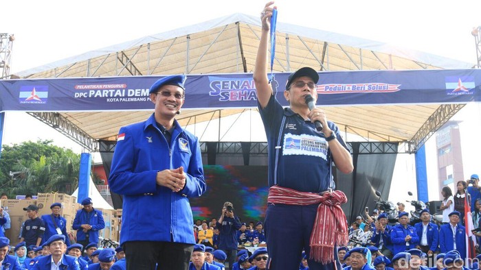 Demokrat Usung Harnojoyo-Fitrianti Maju Pilkada Palembang