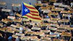 Potret Warga Catalonia Penuhi Jalan, Demo Minta Pemimpin Dibebaskan