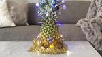 Nanas Kini Jadi Pilihan Trendi Pengganti Cemara untuk Pohon Natal