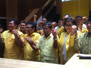 DPD Golkar Mengaku Solid Dukung Novanto Meski Berstatus Tersangka