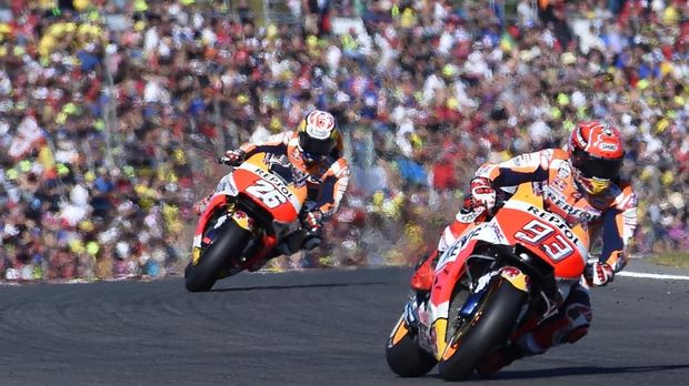 Marquez Punya Andil Tentukan Pengganti Pedrosa di Honda