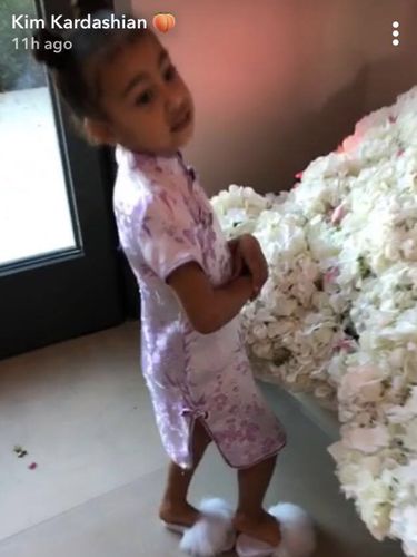 Baby shower Kim Kardashian. 