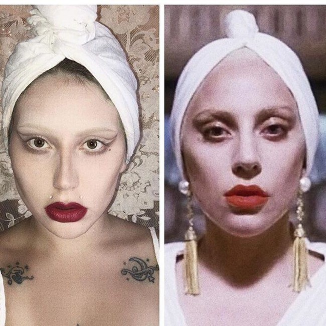 Rose mendapat banyak komentar soal kemiripannya dengan Gaga yang ia dapat setiap hari. Foto: Dok. Instagram