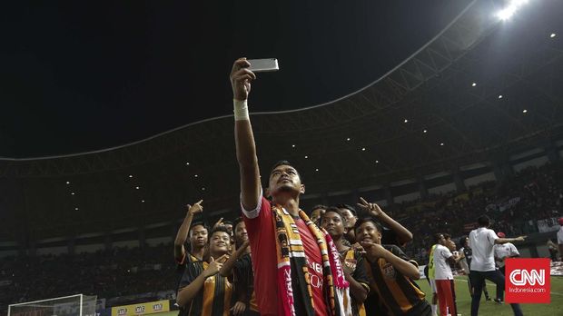 Bambang Pamungkas sudah dua kali mencicipi gelar juara Liga Indonesia bersama Persija.