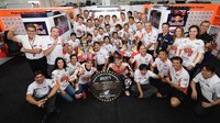 Respol Honda meraih triple crown musim ini. Juara dunia pebalap, juara dunia konstruktor, dan juara dunia tim. (Instagram @hrc_motogp)