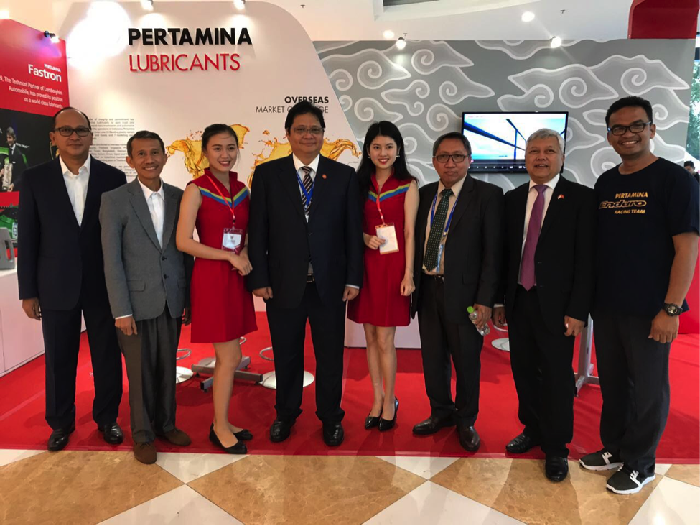 Pelumas Anak Bangsa Dipamerkan di Vietnam