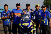 Wahyu Aji Podium Jawara Race 2 Seri 5 Kejurnas