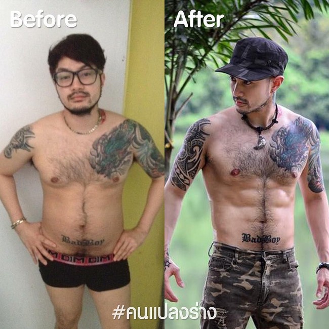 Namun, setelah menjalin hubungan asmara yang tak lama, kekasih Ken mulai mempermasalahkan bentuk tubuh Ken yang memiliki presentase jumlah lemak berlebih dari pria normal. Sang pacar pun meminta putus karena Ken bertubuh gemuk dan tak akan pernah bisa sukses memiliki otot perut six-pack  Foto: Instagram