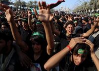 Muslim Syiah dari penjuru dunia berkumpul di Kerbala (Abdullah Dhiaa Al-deen/Reuters)