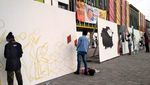 Puluhan Pelukis Mural Adu Karya di Street Art Competition