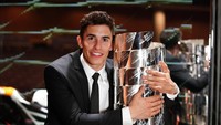 Total enam kemenangan diraih Marquez sepanjang musim ini, sama dengan yang diraih Dovizioso. Tapi Marquez jauh lebih konsisten yang membuatnya unggul 37 poin di klasemen akhir. (Instagram @marcmarquez93)