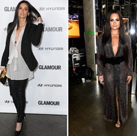Semakin mirip lagi setelah Demi Lovato belakangan tampil dengan rambut lurus panjang, signature style Demi Moore. (Foto: Getty Images)