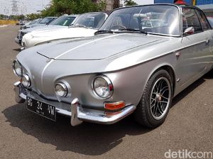 VW Karmann Ghia Type 34, Mobil Buatan Tangan Nan Langka