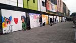 Puluhan Pelukis Mural Adu Karya di Street Art Competition