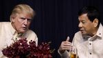 Begini Keakraban Trump dengan Duterte Saat Bertemu di Manila